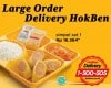Harga Menu Large Delivery Order HokBen