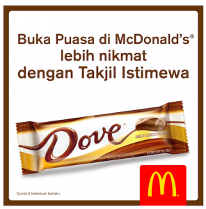 Takjil Gratis Buka Puasa di McDonald Indonesia