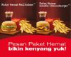 Menu Paket Hemat McD