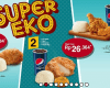 Harga dan Menu Paket Super Eko KFC Indonesia