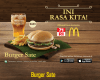 Harga Burger Sate McDonalds Indonesia