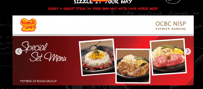 pepper lunch menu harga