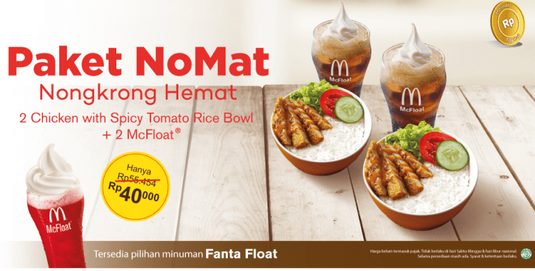 Paket NoMat McD Indonesia