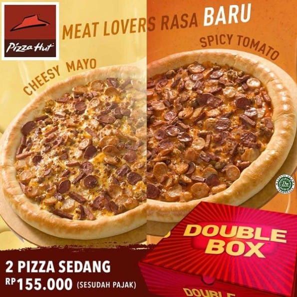 Harga Promo Pizza Hut Terbaru Double Box Harga Menu