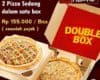 Harga Double Box Pizza Hut