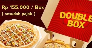 Harga Double Box Pizza Hut