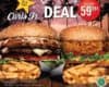 Paket Double Carls JR California Deals Hanya Rp. 59,091