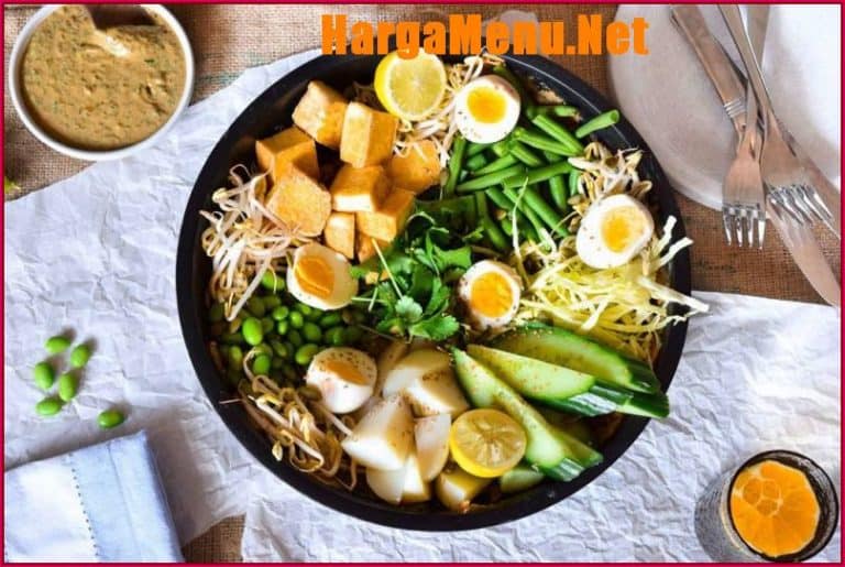 menu vegetarian