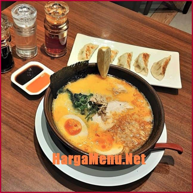harga menu ramen seirock ya