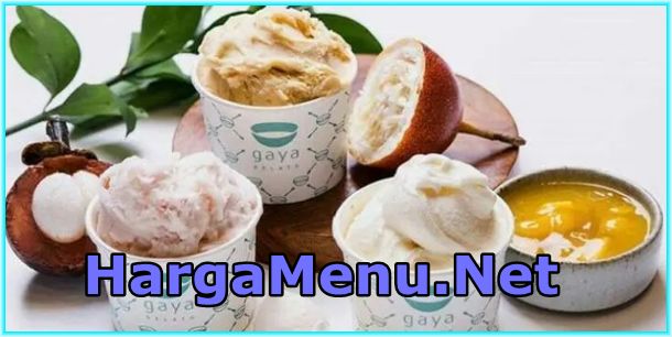 harga menu gaya gelato