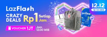 Lazada Flash Sale Rp 1