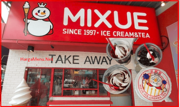 Menu Mixue dan Harganya