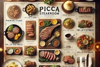 Picca Steakroom menu