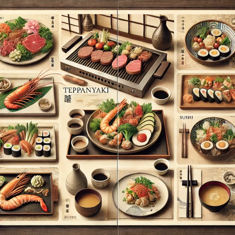 koi teppanyaki menu