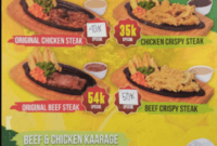 Harga Menu Go Steak