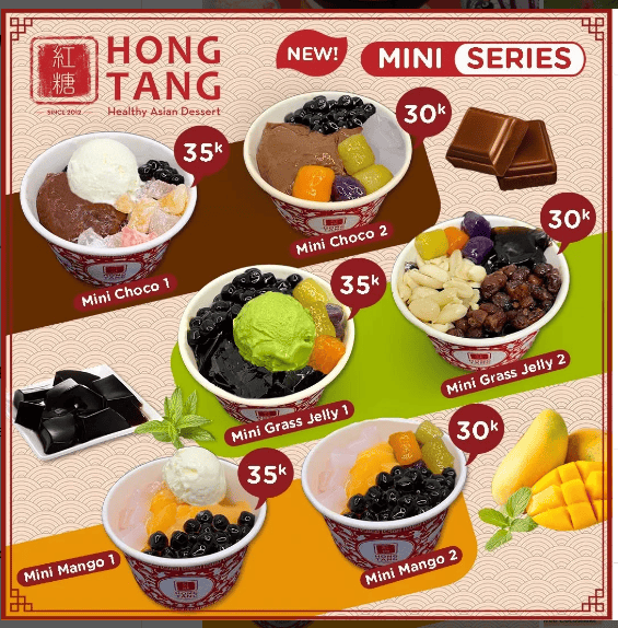 Hong Tang Menu