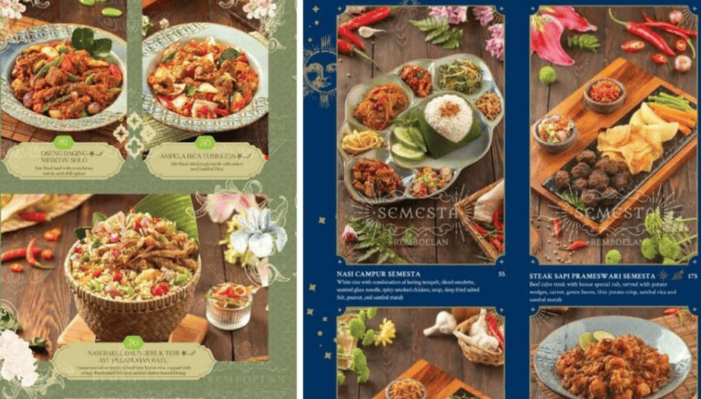 Menu Remboelan