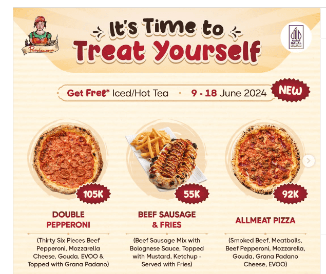 Popolamama Menu