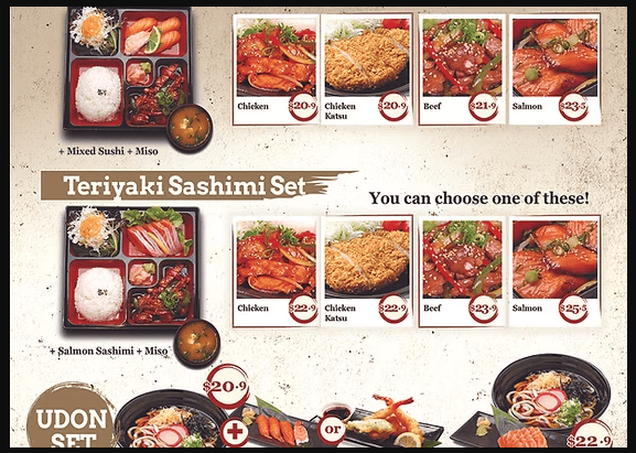 Sushi Maru Menu