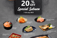 Daftar Harga Menu Sushi Kyuden Terbaru
