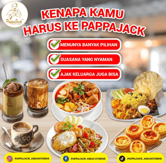 Daftar Harga Menu PappaJack Terbaru