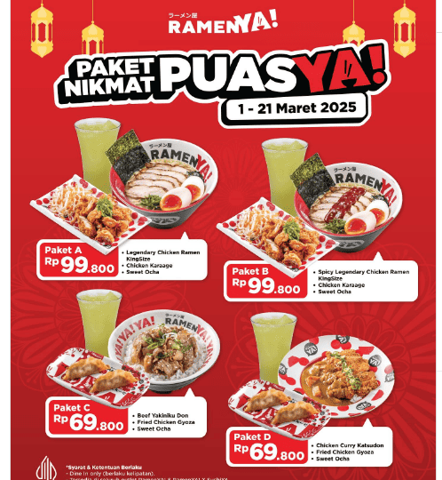 Ramen Ya Menu
