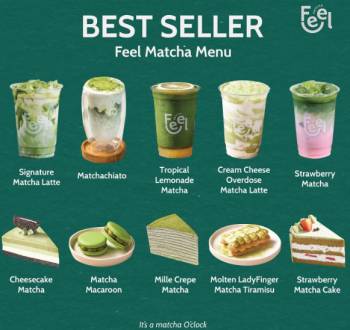 menu feel matcha