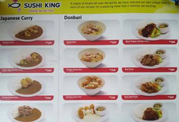 sushi king menu sushi king menu